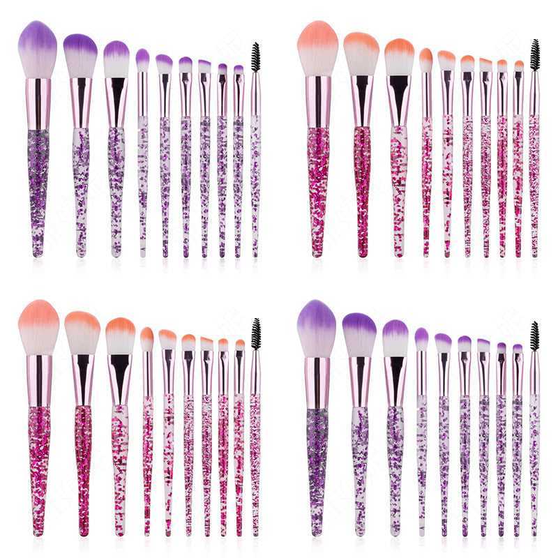 Makeup brush set