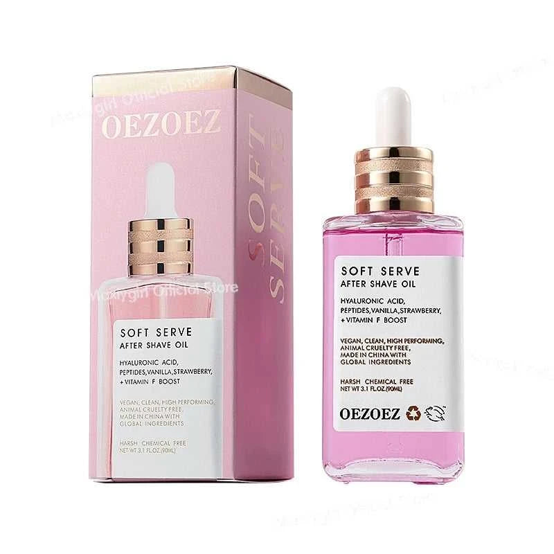 Tighten Glow Butt Serum Strawberry Vanilla After Shave Oil Deep Nourishment Repair Damaged Skin Brightening Skin Tone Lifting