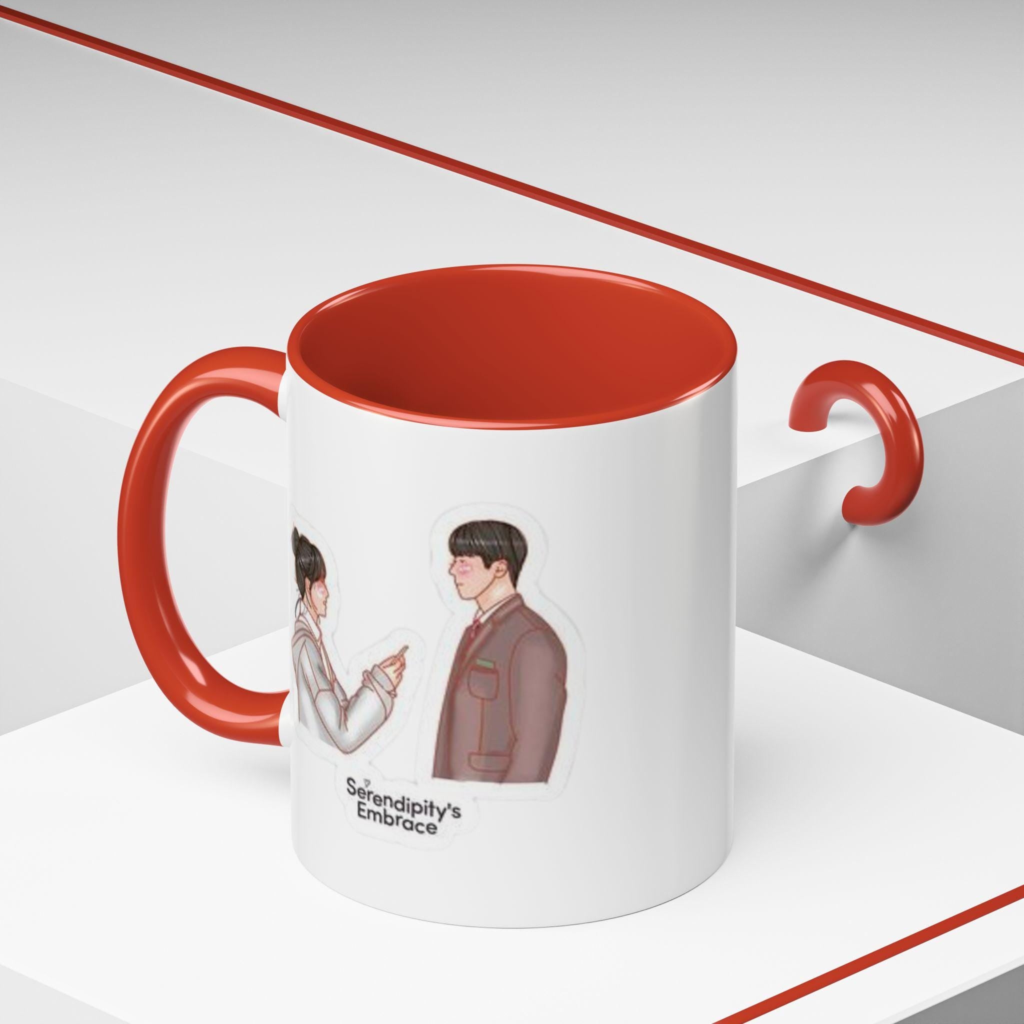 Serendipity's Embrace Ceramic Mug  K-Drama Inspired Mug, Unique Gift for Fans, Coffee and Tea Lovers, Perfect for K-Drama Enthusiasts