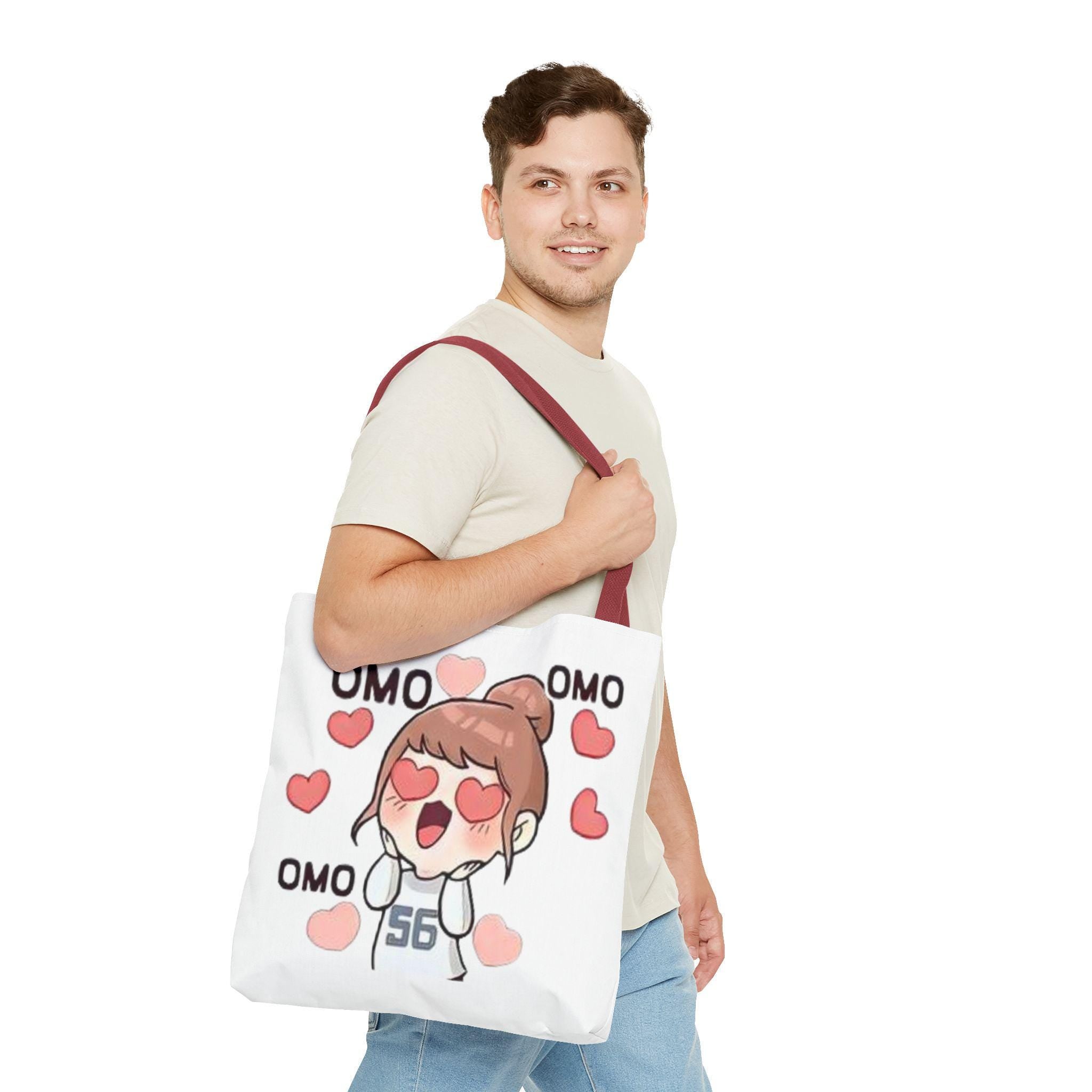 K-Drama C-Drama OMO 56 Tote Bag (AOP)  All-Over Print, Stylish Canvas Bag for K-Drama & C-Drama Fans, Eco-Friendly Gift for Drama Lover