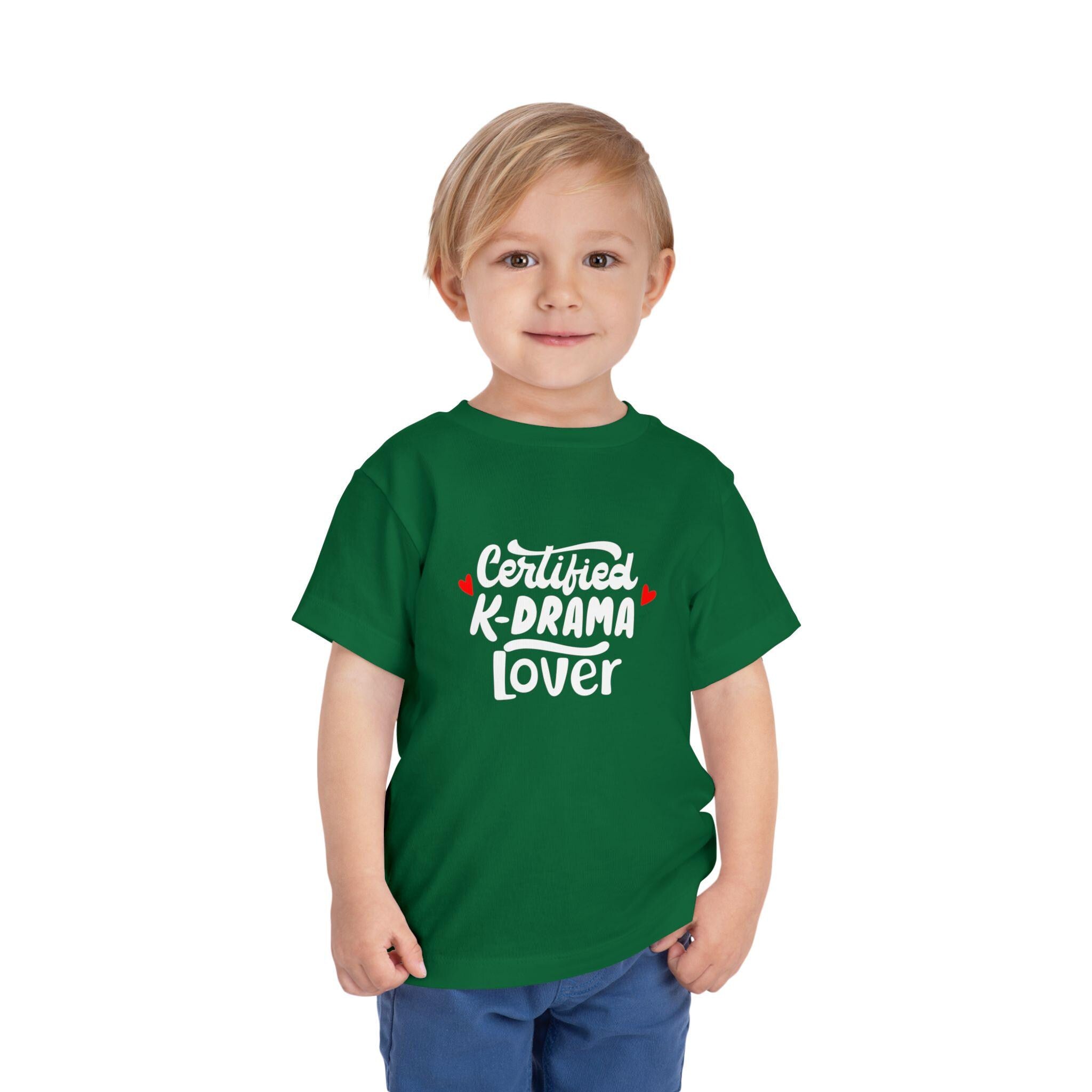Certified K-Drama Lovers T-Shirt, Kdrama Toddler Shirt, Korean Drama Shirt, K-Drama Merch Tee, Funny Kdrama Shirt, Gift for Kdrama Kids Fans