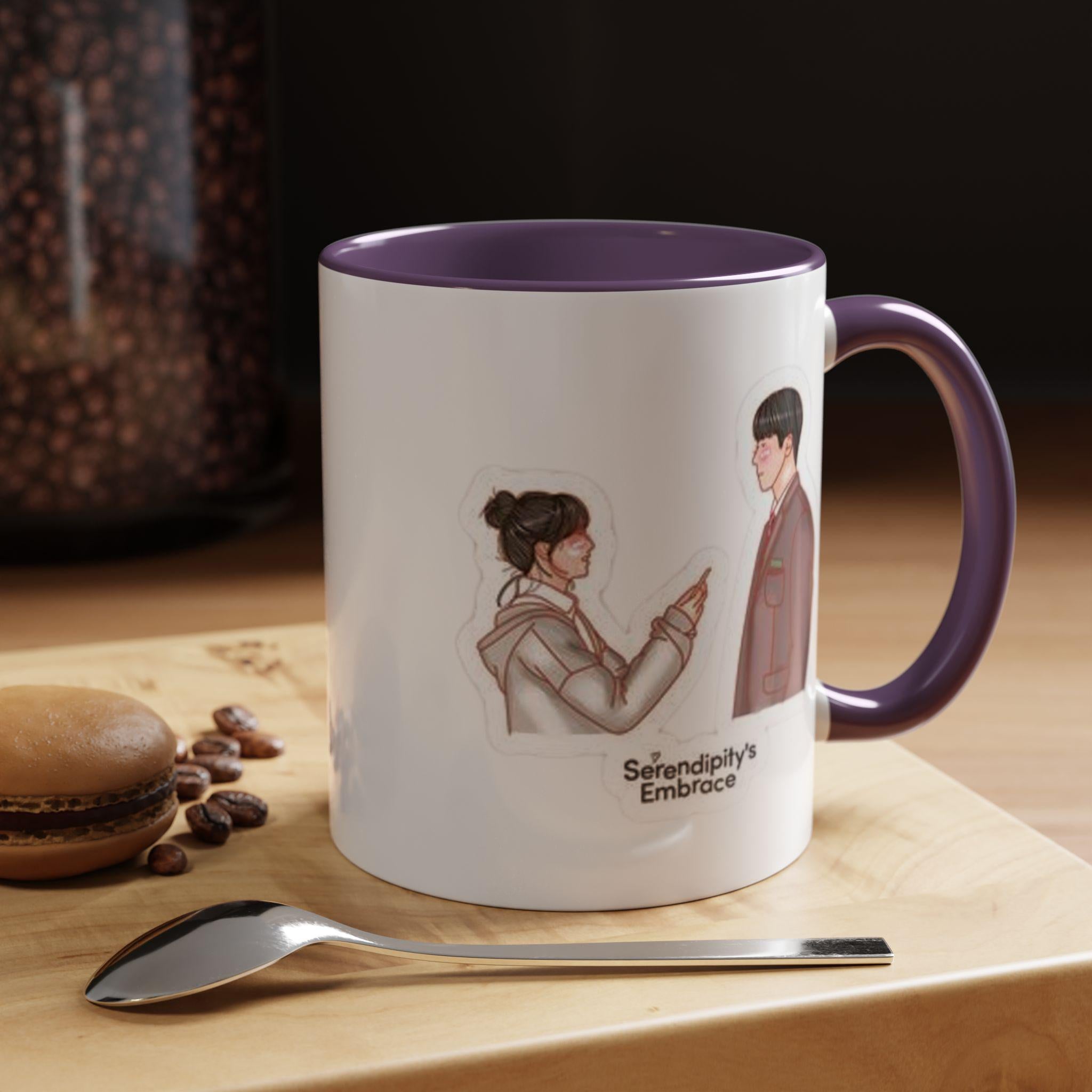 Serendipity's Embrace Ceramic Mug  K-Drama Inspired Mug, Unique Gift for Fans, Coffee and Tea Lovers, Perfect for K-Drama Enthusiasts