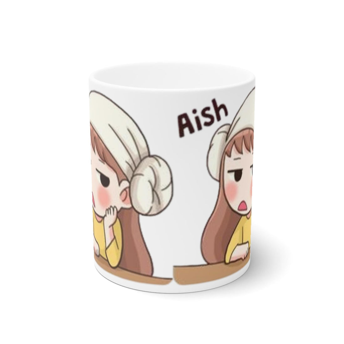 Aish Baby K-Drama C-Drama Mug  Cute Design for Drama Fans, Fun Expression Mug for K-Drama & C-Drama Lovers, Perfect Gift for Coffee Lovers
