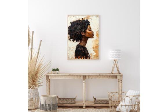 Impasto Style Painting Wall Art, Impasto Painting Printable, Textured Impasto Wall Art, Gift For Her