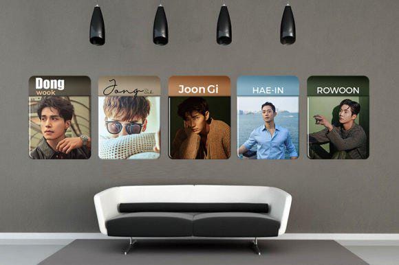 Korean Gift card, K-Actor Cards
